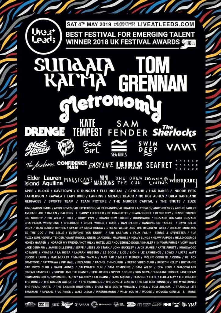 Live at Leeds Line Up Poster