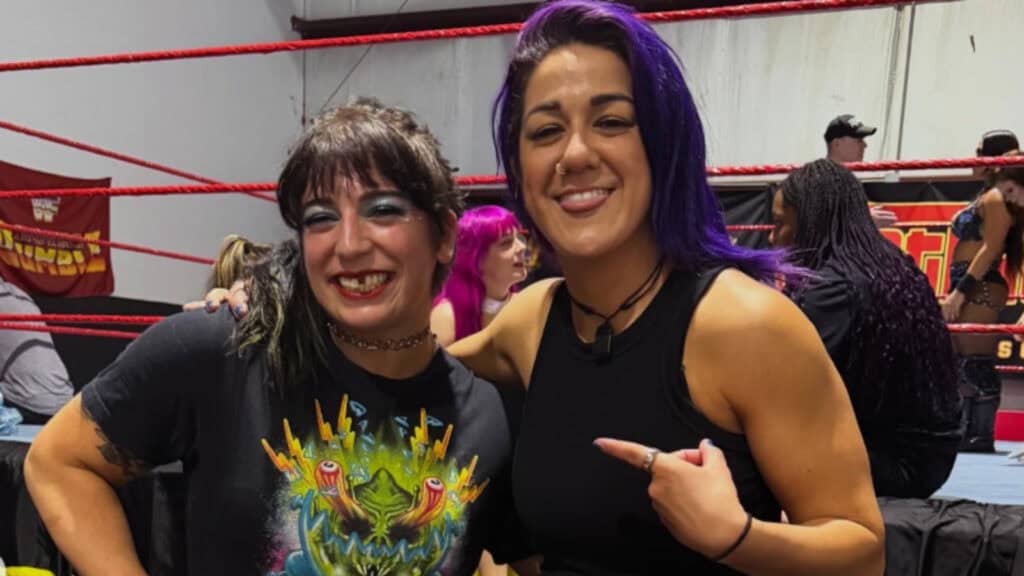 Gabby and Bayley