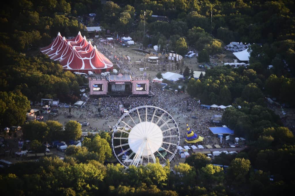 Sziget Festival Aerial