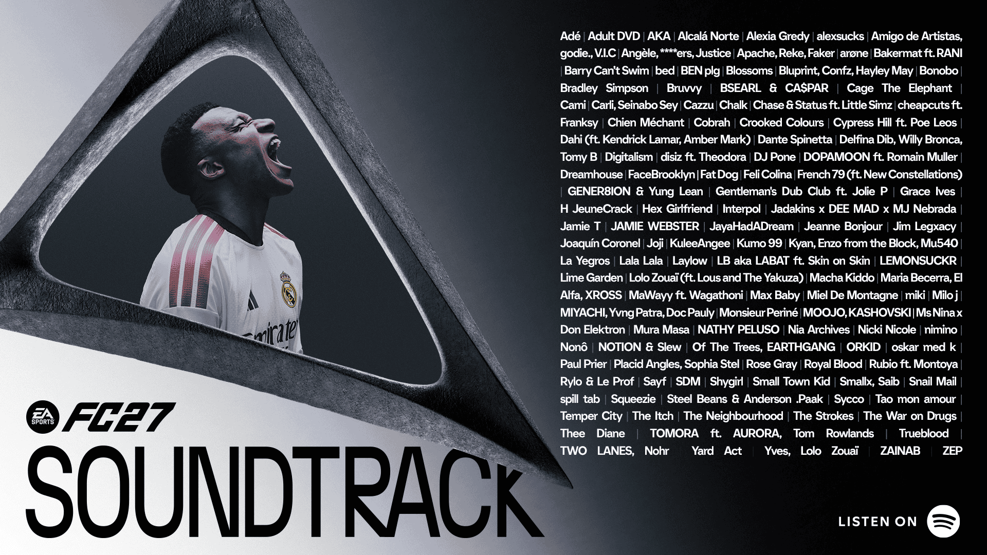 EA SPORTS UNVEILS THE OFFICIAL SOUNDTRACK FOR FC 27