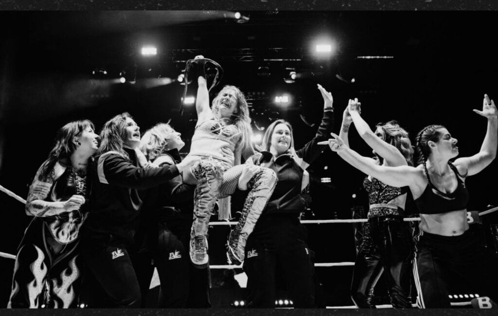 Session Moth Martina pictured at Wrestle Queendom